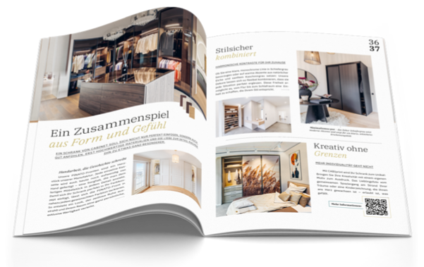 CABINET Katalog offen